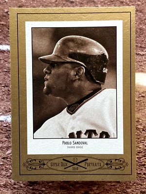 Retratos de cubierta superior 2010 Pablo Sandoval #SE-75 Foto 1 de 2
