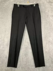 Banana Republic Pants Mens 30x30 Gray Wool Slim Dress - Picture 1 of 17
