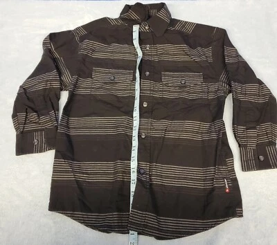 AIRWALK Boys Long Sleeve Button Down Shirt size 8 - Imagem 1 de 4