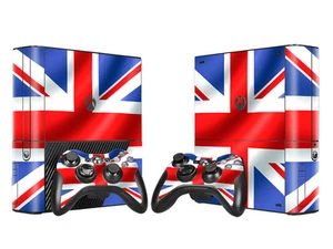 Juego de pegatinas de lámina protectora XBOX 360 E Skin Design Foils - Union Jack 2 motivo - Imagen 1 de 1
