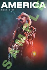 TOBY KEITH 12X18 AMERICA POSTER RED SOLO CUP BAND CONCERT TOUR 3
