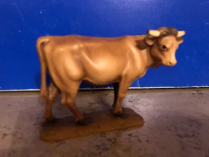 LEPI  von Rupert Krippe Ochs aus Lindenholz geschnitzt, bemalt, für 12cm Figuren - Bild 1 von 3