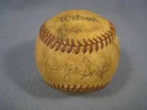 Rare Vintage Signed George Brett Wilson Baseball - Picture 1 of 8