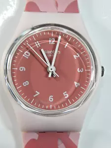 A Pretty 2019 Swatch Watch LP157 CAMOUROSE Unworn Mint, New Batt, Fully Working - Picture 1 of 12