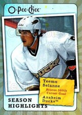 2007-08 O-Pee-Chee Season Highlights #11 Teemu Selanne