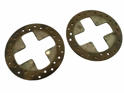 2007 Can Am Outlander 500 4X4 Front Brake Disc Rotors Discs - Image 1 of 4
