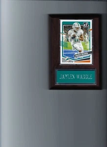 JAYLEN WADDLE PLAQUE MIAMI DOLPHINS FOOTBALL NFL C - Picture 1 of 1
