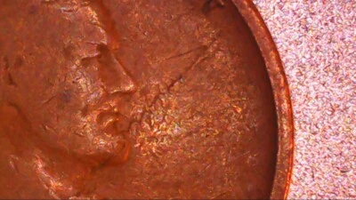 1918 Lincoln cent with lamination error ( circ.) - Image 1 of 4