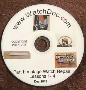 Lezioni di riparazione orologio vintage base da 1 a 4 (su unità pollice in Adobe pdf) - Foto 1 di 2