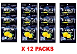 Candy Himalaya Salt Lemon Flavor Increase Hydration 12 Packs Mint Sweet Soothing - Picture 1 of 4