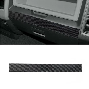 For Dodge RAM 1500 2009-2012 Carbon Fiber Passenger Below Golve Box Panel Trim - Picture 1 of 11