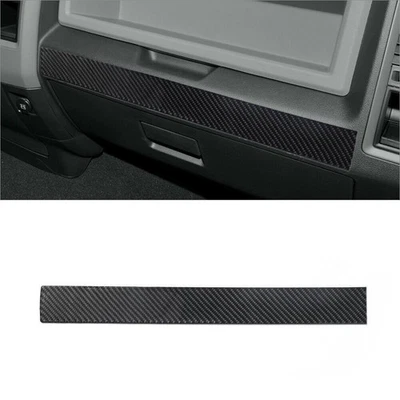 For Dodge RAM 1500 2009-2012 Carbon Fiber Passenger Below Golve Box Panel Trim - Image 1 of 4