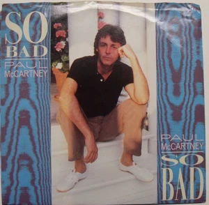 Paul McCartney - So Bad - 1983 NM Picture Sleeve & 45 - Picture 1 of 4