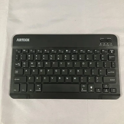 Arteck HB030B Wireless Bluetooth Keyboard Compact Multi-Device Rechargeable - Image 1 of 4