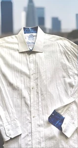 ENGLISH WASH HERREN LUX HEMD LANGARM WEISS GRÖSSE 18 /34-35 - Bild 1 von 7