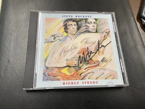 Steve Hackett Signed HIGHLY STRUNG (Genesis, GTR) 1989 CD Rare - Picture 1 of 5