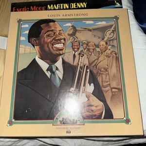 Louis Armstrong TimeLife 2 LP vinyl Record Box Set Half Speed Mastered Brand New - Picture 1 of 2