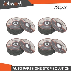 Labwork 100 Pack Cut Off Wheels 3" x 1/32" x 3/8" Cutting Discs for Die Grinder - Picture 1 of 13