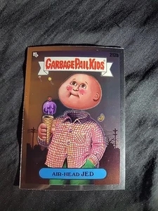 TOPPS GARBAGE PAIL KIDS CHROME SERIES 6 AIR-HEAD JED 212B - Picture 1 of 2