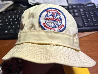 Gorra Jack Nicklaus Bucket años 70 Firestone Country Club Akron, Ohio Golf #QP Foto 1 de 4