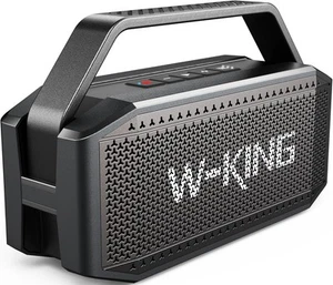 Portable Bluetooth Speaker Wireless, 80W PEAK IPX6 Waterproof Loud Bluetooth ... - Picture 1 of 7