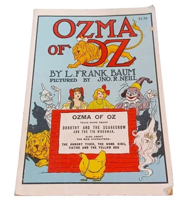 Ozma of Oz Frank L. Baum Reilly & Lee Co Book - Wizard of Oz книга в мягкой обложке - Изображение 1 из 4