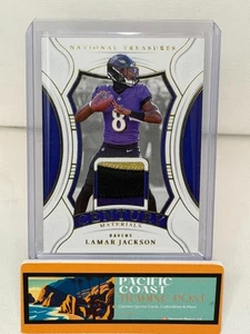 National Treasures Football 2024 - LAMAR JACKSON #CM-LJN - Parche Century - 43/49 - Imagen 1 de 2