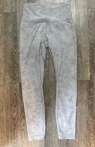 Lululemon Wunder Train High Rise Tight 25 Size 6 Gray Tactile Jacquard Lunar - Picture 1 of 9