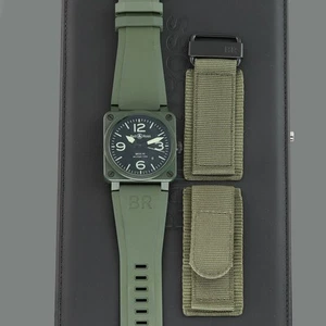 Bell & Ross Factory Serviced BR03-92 Military Ceramic 42mm BR0392-CERAM-MIL - Bild 1 von 11
