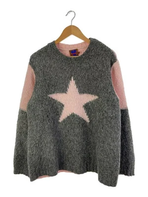 Heaven by Marc Jacobs Knit Sweater (Thick) Medium Acrylic Gray - Image 1 of 4