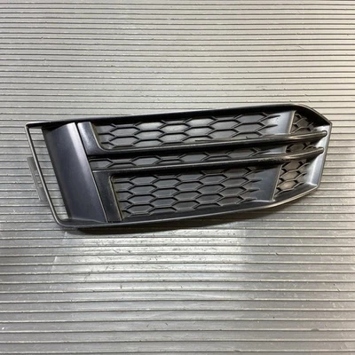 2017-2019 Audi A4 B9 Front Bumper Left Lower Outer Grille 8W0807681F OEM *NOTE* - Image 1 of 4