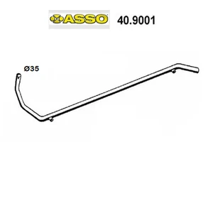 Schlauch Gas Von Auspuffanlage Hinten Renault R5 Asso Für 7700551697 - Bild 1 von 1
