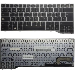 Clavier espagnol MP-12S16003D85W portable Fujitsu LifeBook E744 E746 pièce de... - Afbeelding 1 van 1