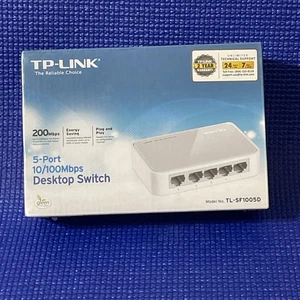 TP-Link 5 Port Fast Ethernet Switch | Desktop Ethernet Splitter | Ethernet Hub. - Picture 1 of 3