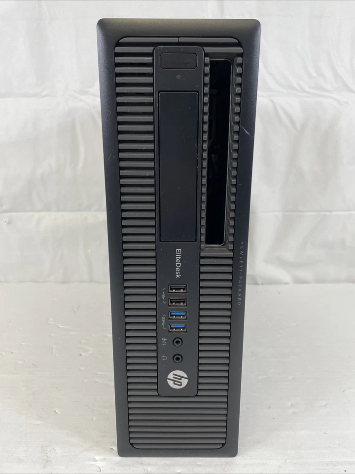 HP EliteDesk 800 G1 SFF Intel Core i5-4570 3.2GHz 16GB RAM 128GB SSD Windows 11 - Image 1 of 4