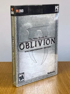 Oblivion (Elder Scrolls IV) 5th Anniversary (PC) • Collector’s Steelbook • New - Picture 1 of 15