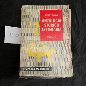 Antologia storico Letteraria Volume 2 di Guarnieri Ortolani ed. Marzocco - Imagen 1 de 5
