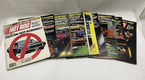 (9) 1984 HOT ROD Magazine Vintage Car cars ~ Lot of (9) - Picture 1 of 19