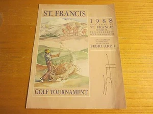 Hal Linden Actor Autographed Signed 8.5X11 Golf Program Cover "Barney Miller" - Imagen 1 de 3