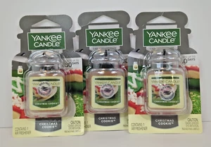 Yankee Candle Car Jar Ultimate Lufterfrischer Christmas Cookie 3 Stück - Bild 1 von 10