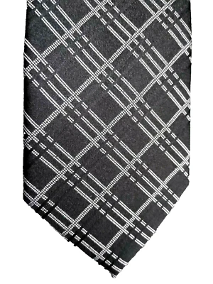 Corbata de diseño de escotilla cruzada marca Q + juego cuadrado de bolsillo 60" NUEVO Foto 1 de 4