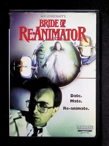 BRIDE OF RE-ANIMATOR (DVD, 1990, Bruce Abbott) HORROR COMEDY H.P. Lovecraft CULT - Picture 1 of 4
