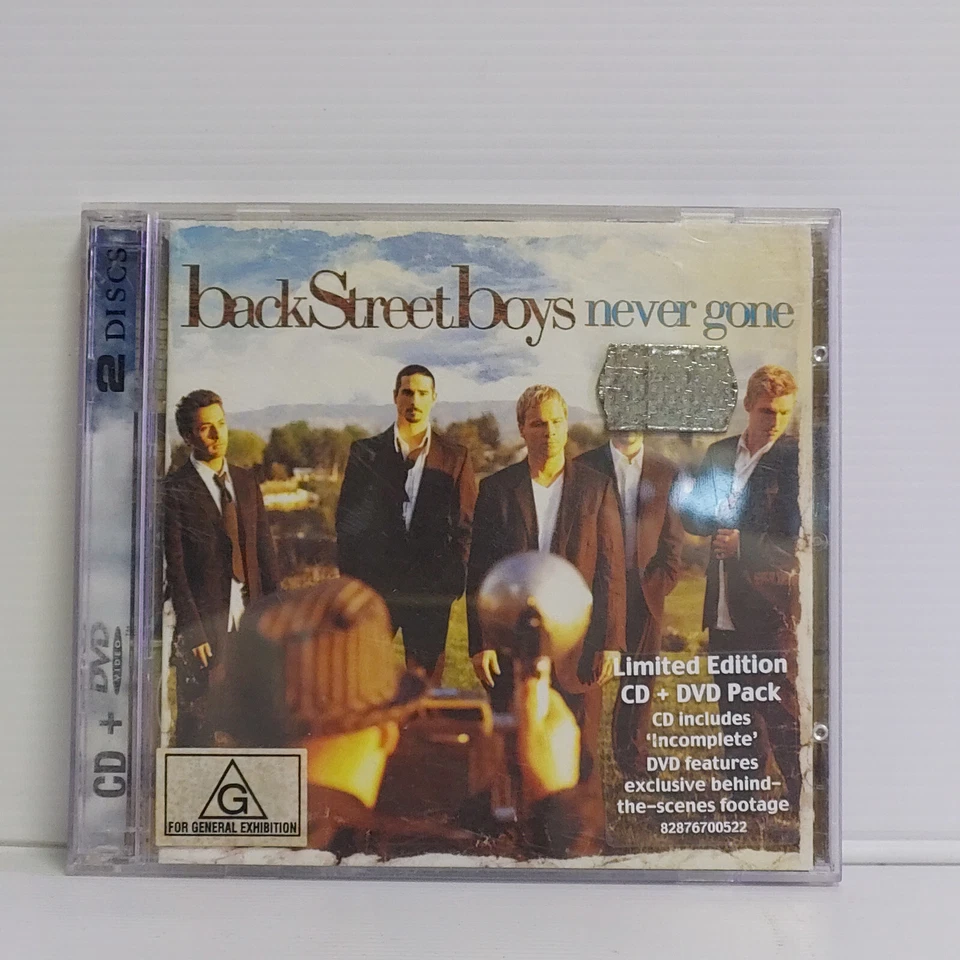 Backstreet Boys CD DVD Rare Never Gone LIMITED EDITION CD Free Post - Image 1 of 2