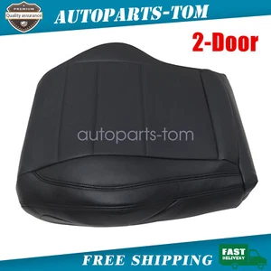 2010-2014 For Mercedes Benz W207 E350 Coupe Driver Bottom Seat Cover Black - Picture 1 of 16