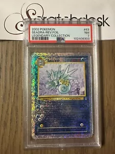 PSA 7 - Pokemon SEADRA 63/110 Reverse Holo - COLECCIÓN LEGENDARIA - Fuegos artificiales - Imagen 1 de 2