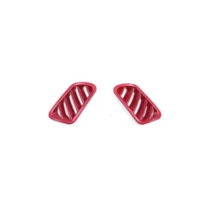 For Kia K3 Forte 2019-2023 Gloss Red Dashboard L&R Air Outlet Vent Cover Trim 2X - Imagen 1 de 8