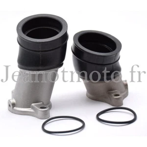 2 Pipes d'admission neuves pour Honda 500 Cx de 1977 à 1983 (Routière/Custom) - Photo 1/2