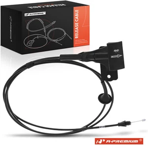 Hood Release Cable w/ Handle for Ford F-150 2004-2008 Lincoln Mark LT 2006-2008 - Picture 1 of 9
