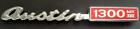 Austin 1300 Mkiii Aluminum Script Motor Car Badge Emblem Insignia