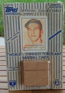 NOS Factory Sealed TOPPS BROOKS ROBINSON Thinnest Porcelain Baseball Card - Picture 1 of 17